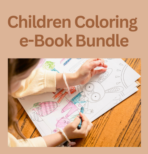 Children Coloring eBook Bundle - with Resell Rights