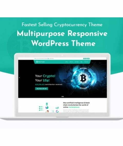 Cryptocurrency - Wordpress Theme