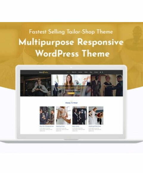 Tailor Shop - WordPress Theme