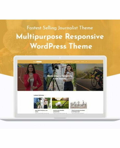 Journalist Portfolio - WordPress Theme