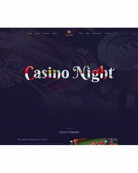 The Casino - HTML Template