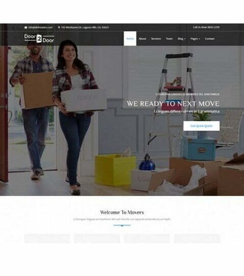 Door to Door - HTML Template