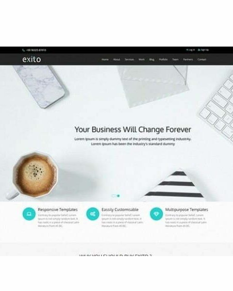 Exito - HTML Template