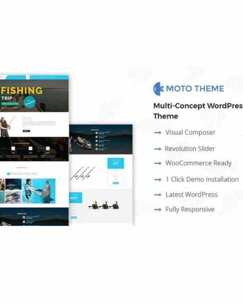 Fishing - Wordpress Theme