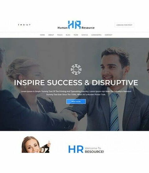 Human Resource - HTML Template