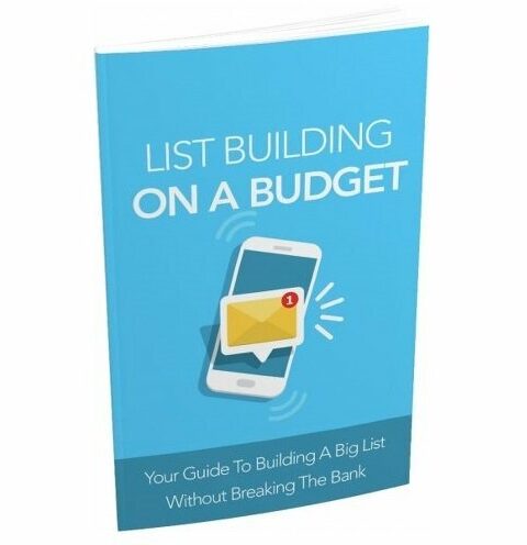 List Building on a Budget - eBook with Resell Rights