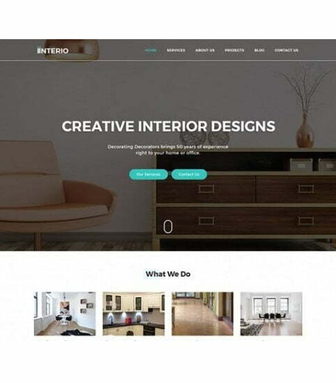 Interior - HTML Template