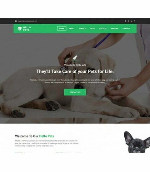 Pet Care - HTML Template
