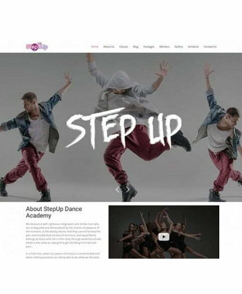 Step Up - HTML Template