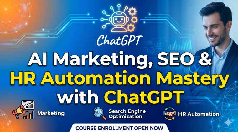 AI Marketing, SEO & HR Automation Mastery with ChatGPT